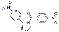 Thiazolidine, 3-(4-nitrobenzoyl)-2-(4-nitrophenyl)- (9CI)