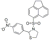 Thiazolidine, 3-[(1,2-dihydro-5-acenaphthylenyl)sulfonyl]-2-(4-nitrophenyl)- (9CI)