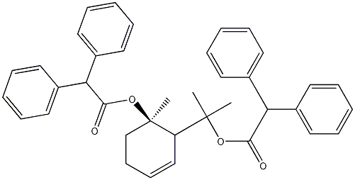 (1R,4R)-1,8-Bis(diphenylacetoxy)-2-menthene