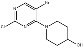 1-(5-溴-2-氯吡啶-4-基)哌啶-4-醇