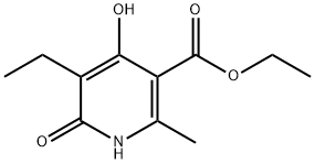 3-Pyridinecarboxylic acid, 5-ethyl-1,6-dihydro-4-hydroxy-2-methyl-6-oxo-, ethyl ester (9CI)