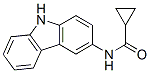 Cyclopropanecarboxamide, N-9H-carbazol-3-yl- (9CI)