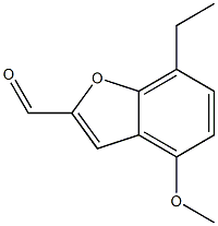 2-Benzofurancarboxaldehyde,7-ethyl-4-methoxy-(9CI)