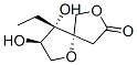 1,7-Dioxaspiro[4.4]nonan-8-one,4-ethyl-3,4-dihydroxy-,(3R,4S,5S)-(9CI)
