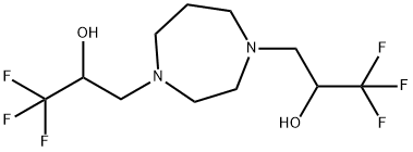 1,1,1-Trifluoro-3-[4-(3,3,3-trifluoro-2-hydroxypropyl)homopiperazin-1-yl]propan-2-ol