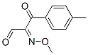 Benzenepropanal, 4-methyl-beta-oxo-, alpha-(O-methyloxime) (9CI)