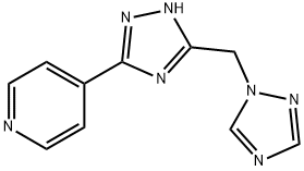 4-[5-(1H-1,2,4-三唑-1-甲基)-1H-1,2,4-三唑-5-基]吡啶