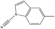 1H-Indole-1-carbonitrile,5-methyl-(9CI)