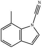 1H-Indole-1-carbonitrile,7-methyl-(9CI)