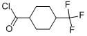 Cyclohexanecarbonyl chloride, 4-(trifluoromethyl)- (9CI)