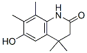 2(1H)-Quinolinone, 3,4-dihydro-6-hydroxy-4,4,7,8-tetramethyl- (9CI)
