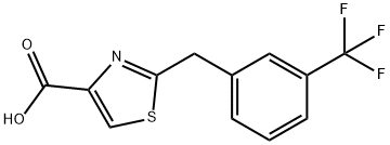 2-(3-(TrifluoroMethyl)benzyl)thiazole-4-carboxylic acid