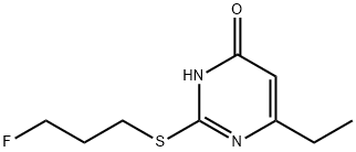 4(1H)-Pyrimidinone,6-ethyl-2-[(3-fluoropropyl)thio]-(9CI)
