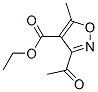 4-Isoxazolecarboxylicacid,3-acetyl-5-methyl-,ethylester(9CI)
