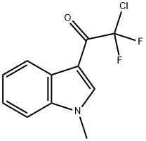 Ethanone, 2-chloro-2,2-difluoro-1-(1-methyl-1H-indol-3-yl)- (9CI)
