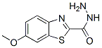 2-Benzothiazolecarboxylicacid,6-methoxy-,hydrazide(9CI)