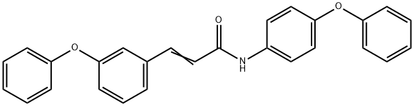 (E)-3-(3-PHENOXYPHENYL)-N-(4-PHENOXYPHENYL)-2-PROPENAMIDE
