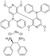 [-(+)-2,2',6,6'-四甲氧基-4,4'-双(二苯基磷)-3,3'-联吡啶][(1R,2R)-(+)-1,2-二苯基乙烯二胺]二氯化钌