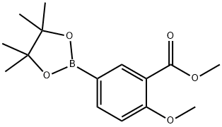 METHYL 2-METHOXY-5-(4,4,5,5-TETRAMETHYL-1,3,2-DIOXABOROLAN-2-YL)BENZOATE