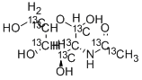 2-[1,2-13C2]ACETAMIDO-2-DEOXY-D-[UL-13C6]GLUCOSE
