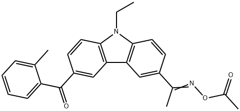1-[9-乙基-6-(2-甲基苯甲酰基)-9H-咔唑-3-基]乙酮 1-(O-乙酰肟)