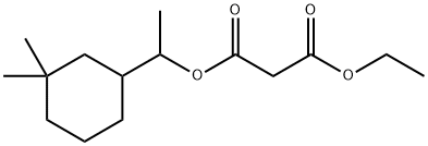 1-[1-(3,3-dimethylcyclohexyl)ethyl] 3-ethyl propanedioate