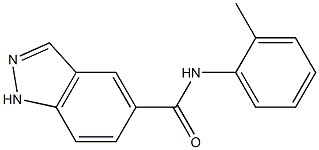 1H-Indazole-5-carboxamide,N-(2-methylphenyl)-(9CI)