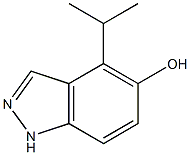 1H-Indazol-5-ol,4-(1-methylethyl)-(9CI)