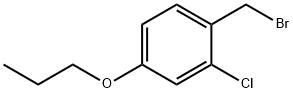 1-(bromomethyl)-2-chloro-4-propoxybenzene