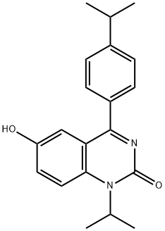 6-羟基-1-异丙基-4-(4-异丙基苯基)-1H-喹唑啉-2-酮