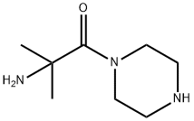 Piperazine, 1-(2-amino-2-methyl-1-oxopropyl)- (9CI)