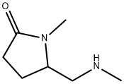 2-Pyrrolidinone,1-methyl-5-[(methylamino)methyl]-(9CI)