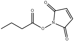 1H-Pyrrole-2,5-dione,1-(1-oxobutoxy)-(9CI)