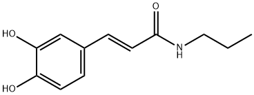 2-Propenamide, 3-(3,4-dihydroxyphenyl)-N-propyl-, (2E)- (9CI)