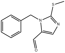 1-苄基-2-甲基磺酰-咪唑-5-甲醛