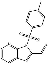 1H-Pyrrolo[2,3-b]pyridine-2-carboxaldehyde, 1-[(4-methylphenyl)sulfonyl]-