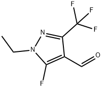 1H-Pyrazole-4-carboxaldehyde,1-ethyl-5-fluoro-3-(trifluoromethyl)-(9CI)
