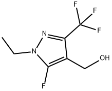 1H-Pyrazole-4-methanol,1-ethyl-5-fluoro-3-(trifluoromethyl)-(9CI)