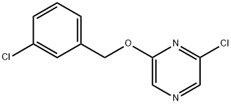 2-Chloro-6-((3-chlorobenzyl)oxy)pyrazine