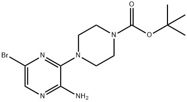 1-BOC-4-(3-AMINO-6-BROMOPYRAZIN-2-YL)PIPERAZINE