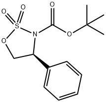 (4S)-4-苯基-1,2,3-氧杂噻唑烷-2,2-二氧化物-3-羧酸叔丁基酯