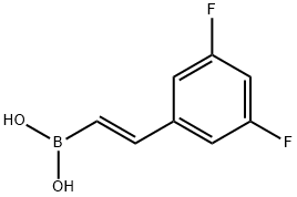 (E)-(3,5-二氟苯乙烯基)硼酸