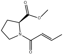 L-Proline, 1-[(2E)-1-oxo-2-butenyl]-,methyl ester