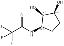 Acetamide, N-[(1R,2R,3S)-2,3-dihydroxycyclopentyl]-2,2,2-trifluoro-, rel- (9CI)