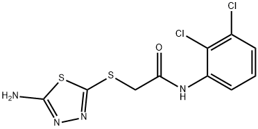 2-[(5-AMINO-1,3,4-THIADIAZOL-2-YL)SULFANYL]-N-(2,3-DICHLOROPHENYL)ACETAMIDE