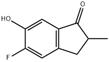 1H-Inden-1-one,  5-fluoro-2,3-dihydro-6-hydroxy-2-methyl-
