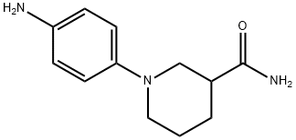 1-(4-aminophenyl)piperidine-3-carboxamide