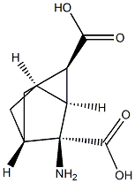 Tricyclo[2.2.1.02,6]heptane-1,3-dicarboxylic acid, 3-amino-, (1R,2R,3R,4S,6S)-