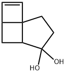 Tricyclo[4.3.0.01,4]non-2-ene-7,7-diol (9CI)