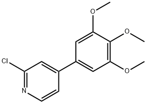 2-CHLORO-4-(3,4,5-TRIMETHOXYPHENYL)PYRIDINE